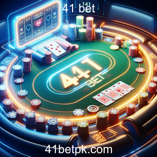 Descubra o Mundo do Pôquer no 41 Bet